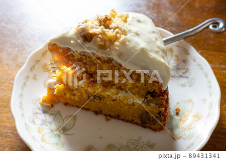 とても美味しい日本のキャロットケーキ とても美味しい日本のキャロットケーキ 89431341