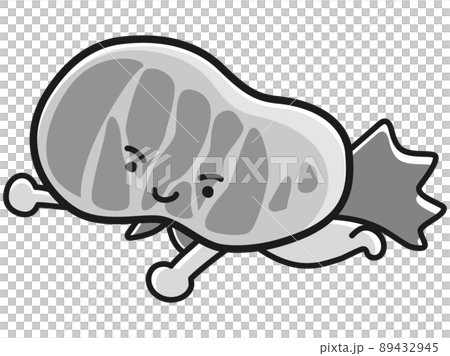 牛肉のヒーローキャラクターのイラスト 89432945