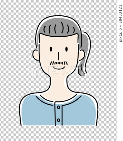 笑顔の男性のベクターイラスト 笑顔の男性のベクターイラスト 89433121