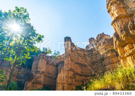 Pha Chor or the Grand Canyon Chiangmai in Mae Wang National Park, Chiang Mai, Thailand 89433360