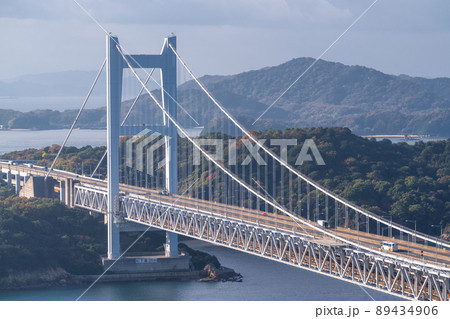 《岡山県》瀬戸大橋・鷲羽山山頂にて 《岡山県》瀬戸大橋・鷲羽山山頂にて 89434906