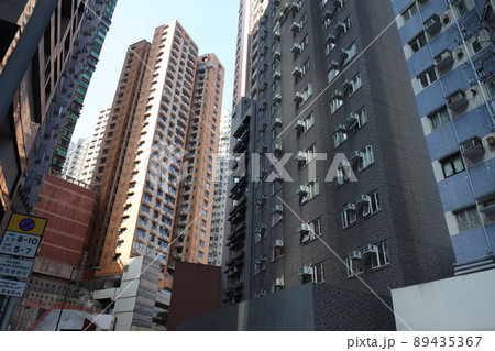 an Residential area at mid level hong kong 27 Nov 2020 89435367
