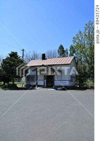 廃線前の新十津川駅（北海道新十津川町） 89435724