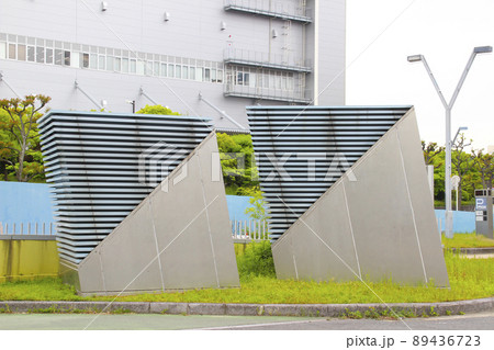 地下駐車場・換気塔 89436723