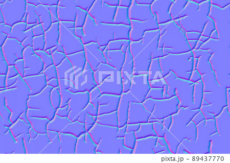 Normal map seamless texture of cracked glass Normal map seamless texture of cracked glass 89437770