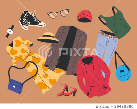 Collection of Woman Wardrobe 89438980