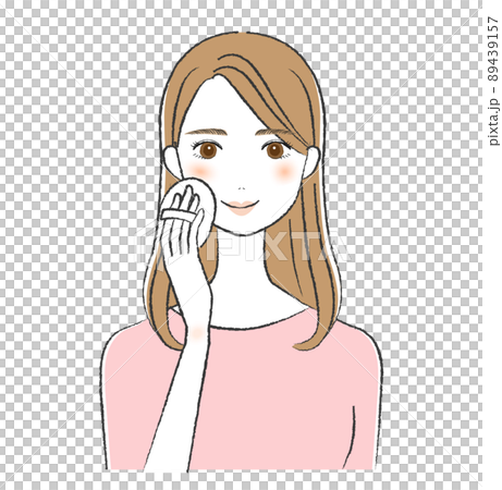 女性 美容 パフ 化粧 女性 美容 パフ 化粧 89439157
