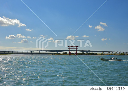 静岡県浜松市 弁天島海浜公園の風景 静岡県浜松市 弁天島海浜公園の風景 89441539