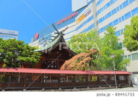 【福岡市】　警固神社　拝殿 89441733