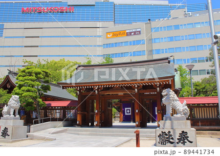 【福岡市】　警固神社　神門 89441734