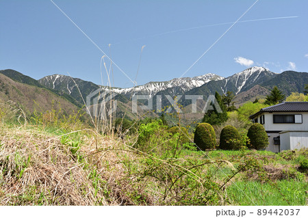 道の駅 日義木曽駒高原からの中央アルプス 道の駅 日義木曽駒高原からの中央アルプス 89442037