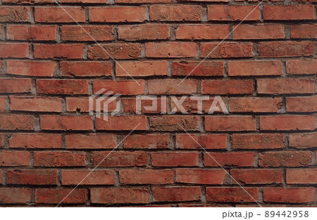 レンガの壁_背景素材 89442958