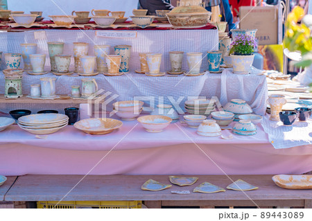 益子陶器市の作家さんのブース 益子陶器市の作家さんのブース 89443089