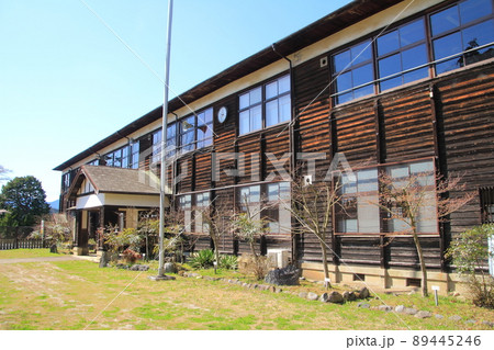 一般公開されている廃校となった旧宇太小学校の木造校舎 一般公開されている廃校となった旧宇太小学校の木造校舎 89445246