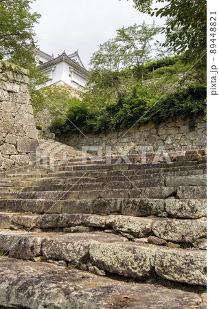 天守閣へ向かって 89448821