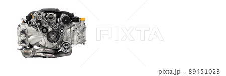 New generation car engine consuming less fuel 89451023