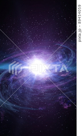 宇宙　銀河　背景素材 89454059
