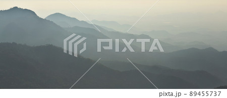 Mountains silhouette 89455737