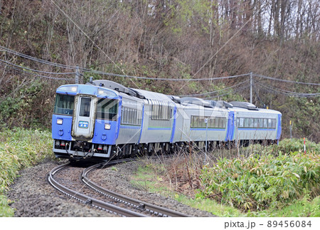 石北本線 伊香牛ー愛別 JR北海道 キハ183系(苗穂) 大雪 石北本線 伊香牛ー愛別 JR北海道 キハ183系(苗穂) 大雪 89456084