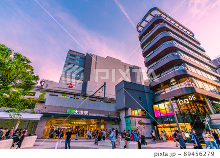 日本の東京都市景観 大塚駅前（北口）が大変身ー。大塚駅北口駅前広場がリニューアル 89456279