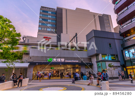 日本の東京都市景観 大塚駅前（北口）が大変身ー。大塚駅北口駅前広場がリニューアル 89456280