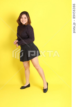 Chubby Asian Woman Chubby Asian Woman 89456366