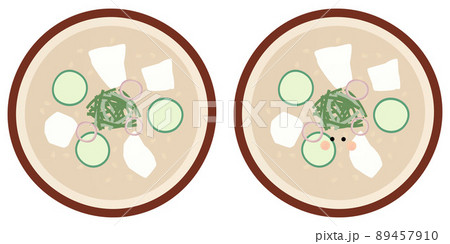 冷や汁　顔ありと顔なし 89457910