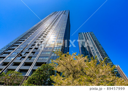 東京　江東区豊洲の都市風景　シティタワーズ豊洲 ザ・ツイン 89457999