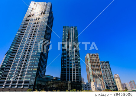 東京 江東区豊洲の都市風景 シティタワーズ豊洲 ザ・ツイン 東京 江東区豊洲の都市風景 シティタワーズ豊洲 ザ・ツイン 89458006