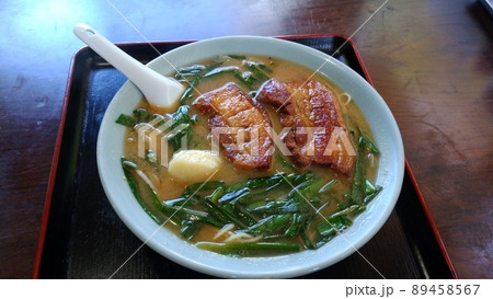 ニラとスペアリブのスタミナ味噌ラーメン ニラとスペアリブのスタミナ味噌ラーメン 89458567