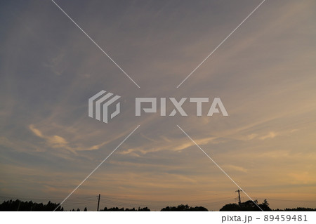 夕焼け空 夕焼け空 89459481