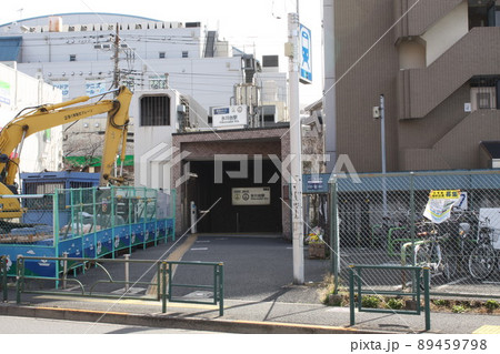 有楽町線　地下鉄氷川台駅　入口 89459798
