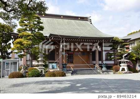 神奈川県小田原市 宗福寺本堂と境内 神奈川県小田原市 宗福寺本堂と境内 89463214