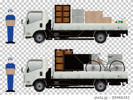 不用品とトラック 89466381