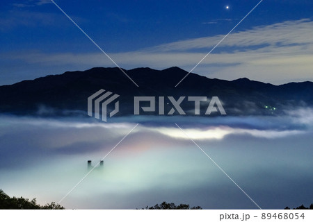 都心から一番近い雲海スポット秩父の雲海 89468054