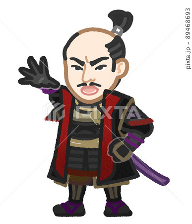 織田信長風の鎧武者 89468693