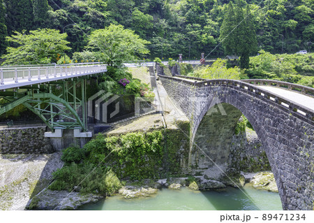 熊本県美里町のシンボル 霊台橋 89471234