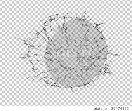 Hole in the ground made in battle A 89474125