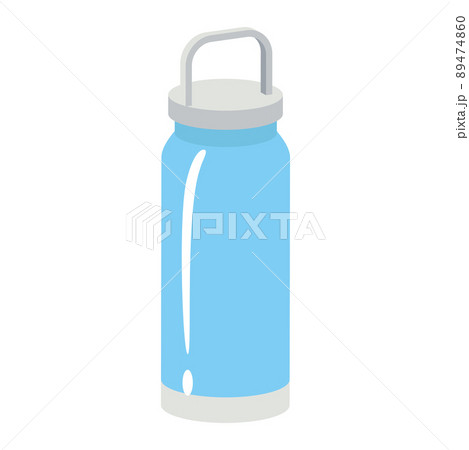 水色の水筒 89474860