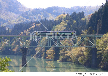 只見線・第2只見川橋梁(福島県・三島町) 只見線・第2只見川橋梁(福島県・三島町) 89475278