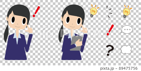 想出一個好主意的上班族 89475756