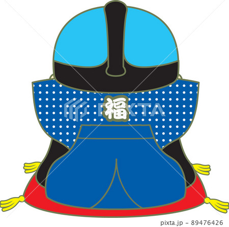 福助 後ろ姿 座布団 福助 後ろ姿 座布団 89476426