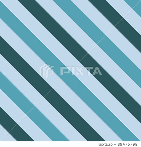 Pattern diagonal stripe seamless. Blue color mix with green and  gray. Background for graphic design, fabric, textile, fashion. Color Trend 2022 89476798