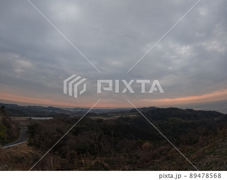 愛知県南知多町　桜公園　早朝景色 89478568