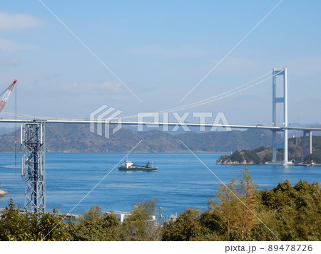 瀬戸大橋　来島海峡大橋 89478726