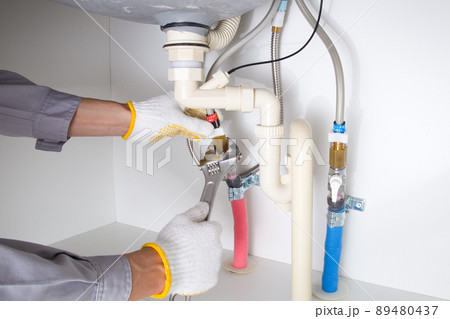 洗面台工事 89480437