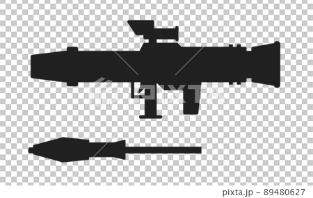 戦争で使用する破壊力の高いバズーカ 89480627
