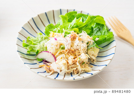 豆腐と野菜のサラダ 豆腐と野菜のサラダ 89481480