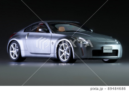 日産 フェアレディZ バージョンST 350Z(Z33) ダイヤモンドシルバー1/24 プラモデル 89484686