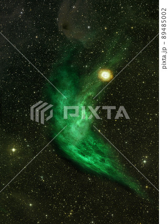 Star field in space and a nebulae 89485002